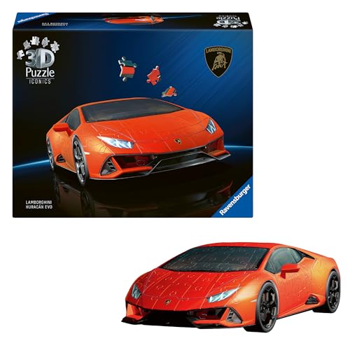Ravensburger - Lamborghini Huracán EVO 3D-Puzzle | 3D-Puzzle für Erwachsene und Kinder ab 8 Jahren | Modellbau für Erwachsene mit 158 Teilen | Geschenk für Kinder 8 Jahre und älter Ravensburger - Lamborghini Huracán EVO 3D-Puzzle | 3D-Puzzle für Erwachsene und Kinder ab 8 Jahren | Modellbau für Erwachsene mit 158 Teilen | Geschenk für Kinder 8 Jahre und älter von Ravensburger