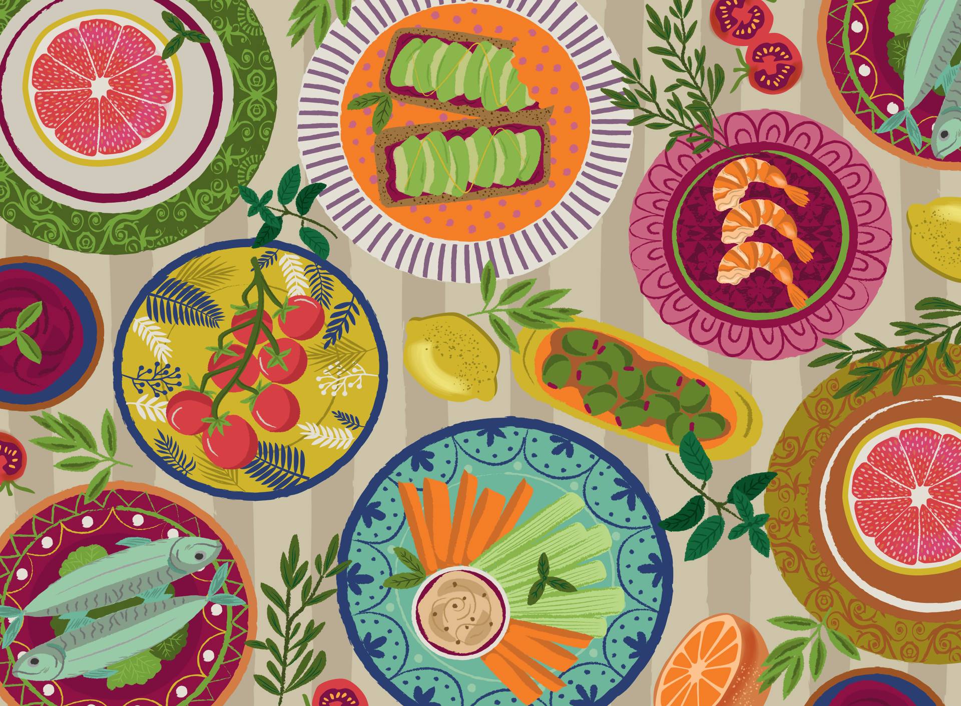 Ravensburger Leckeres Picknick 500 Teile Puzzle Ravensburger-00776 von Ravensburger