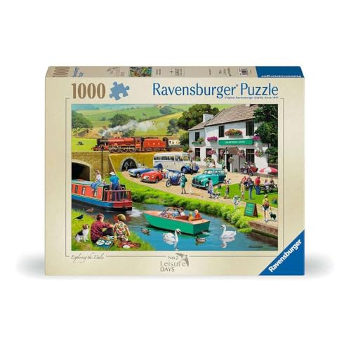 Ravensburger Leisure Days No.2 Exploring the Dales, 1000-teiliges Puzzle für Erwachsene und Kinder ab 12 Jahren Ravensburger Leisure Days No.2 Exploring the Dales, 1000-teiliges Puzzle für Erwachsene und Kinder ab 12 Jahren von Ravensburger