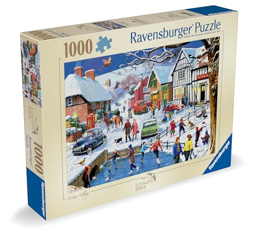 Ravensburger Leisure Days No.3 The Winter Village Puzzle, 1000 Teile, für Erwachsene und Kinder ab 12 Jahren Ravensburger Leisure Days No.3 The Winter Village Puzzle, 1000 Teile, für Erwachsene und Kinder ab 12 Jahren von Ravensburger