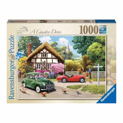 Ravensburger Leisure Days No.9 A Country Drive Puzzle, 1000 Teile, für Erwachsene und Kinder ab 12 Jahren von Ravensburger