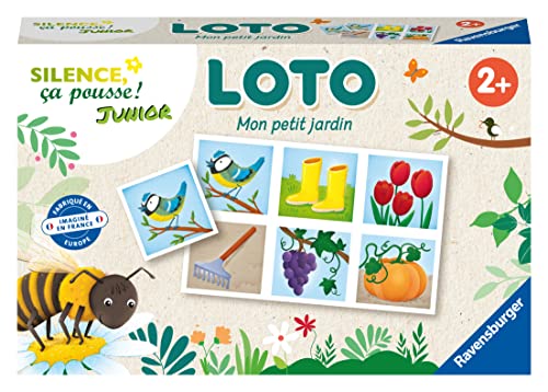 RAVENSBURGER 20967 Loto Silence es wächst Animal Jeux Educatifs, Multicolor von RAVENSBURGER