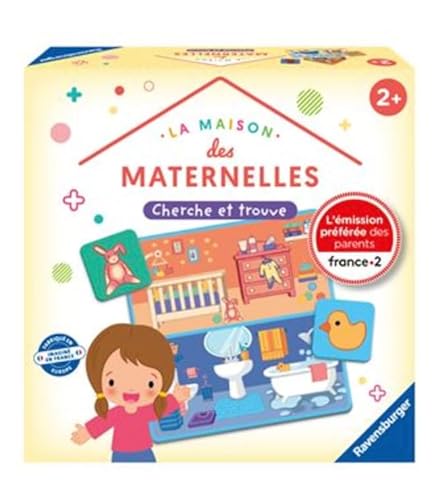 Ravensburger - Lernspiel – Suche und Finde – Das Haus des Kindergartens – EIN erstes Lernspiel mit Beobachtung und Vereinbarkeit – ab 2 Jahren – 23021 von Ravensburger