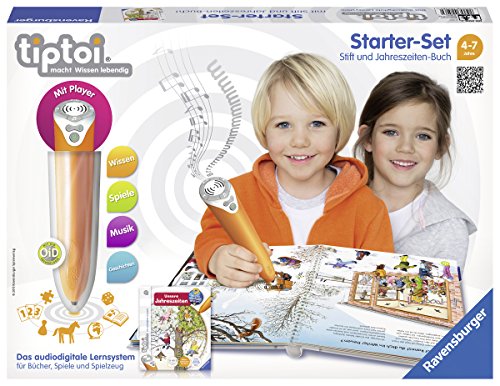 Ravensburger Lernspiel tiptoi Starter-Set mit Stift und Buch - 00506 / Erkunde spielerisch und interaktiv die 4 Jahreszeiten Ravensburger Lernspiel tiptoi Starter-Set mit Stift und Buch - 00506 / Erkunde spielerisch und interaktiv die 4 Jahreszeiten von Ravensburger