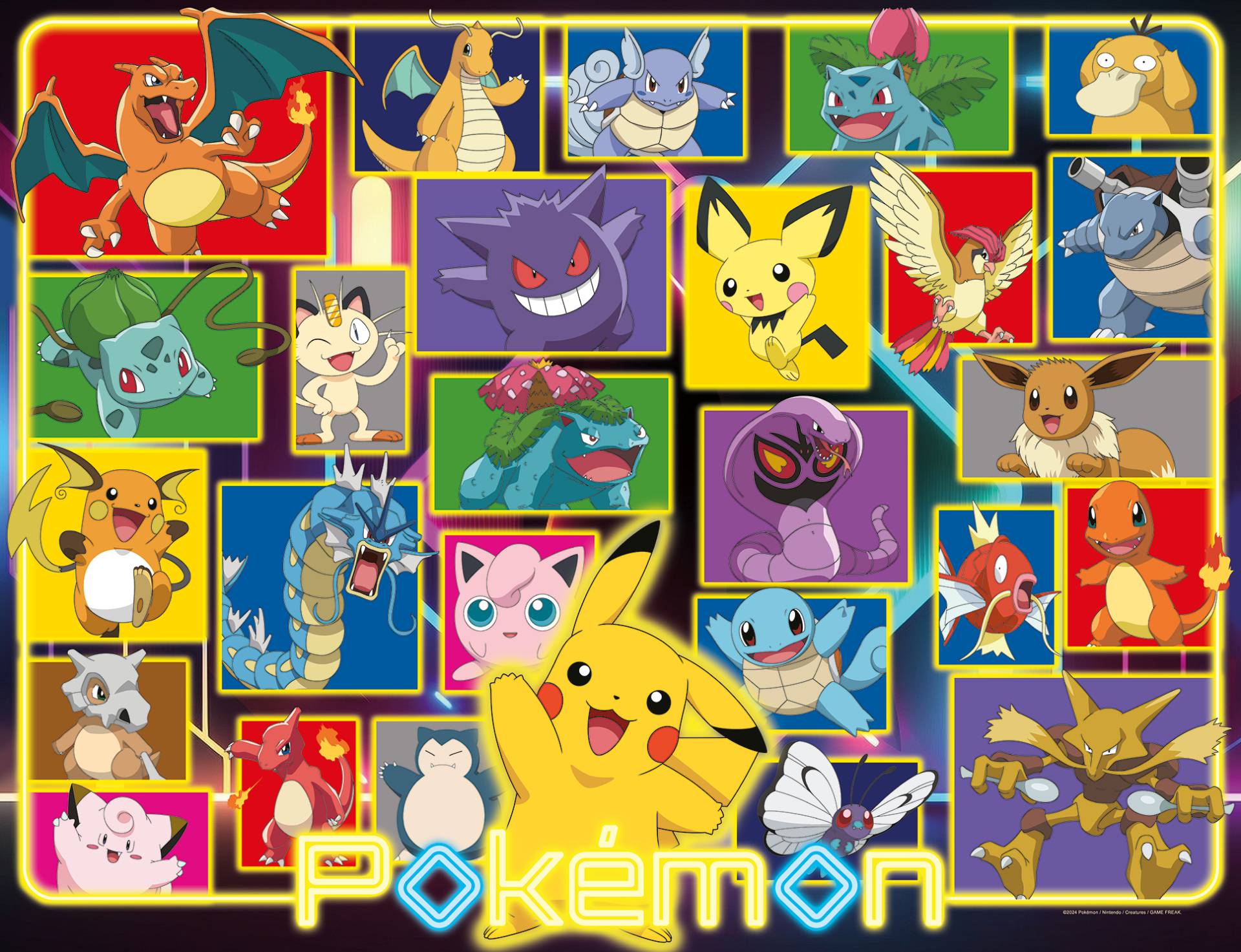 Ravensburger Leuchtende Pokemon 2000 Teile Puzzle Ravensburger-01130 von Ravensburger