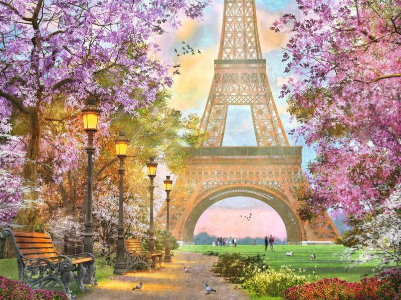 Ravensburger Liebe in Paris 1500 Teile Puzzle Ravensburger-00694 von Ravensburger