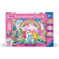 Kinderpuzzle 100 Teile - Lissy Pony Activity Puzzle von Ravensburger Verlag GmbH