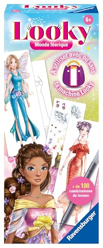 Ravensburger Looky Märchenwelt – allein oder mit der Looky-Maschine verwendet Werden – Kreativzeit – Modezeichnung – Stil – Entspannung und Kreativität – ab 6 Jahren – 23872 – französische Version Ravensburger Looky Märchenwelt – allein oder mit der Looky-Maschine verwendet Werden – Kreativzeit – Modezeichnung – Stil – Entspannung und Kreativität – ab 6 Jahren – 23872 – französische Version von Ravensburger