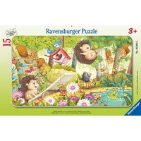 Kinderpuzzle 15 Teile - Lustige Gartentiere von Ravensburger Verlag GmbH