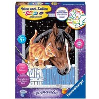 Ravensburger Malen nach Zahlen, Fohlen mit Kätzchen von Ravensburger Verlag GmbH