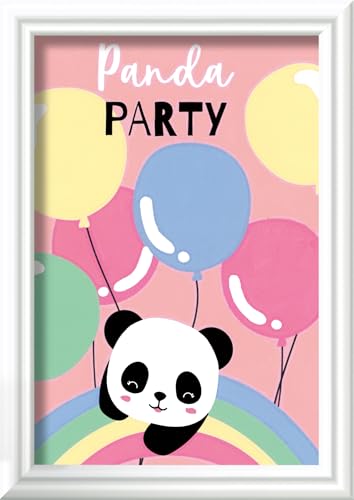 Ravensburger CreArt 20056 - Panda Party - Malen nach Zahlen für Kinder ab 7 Jahre, Malset mit Rahmen, Pinsel und Acrylfarben, Geschenk für Mädchen und Jungen Ravensburger CreArt 20056 - Panda Party - Malen nach Zahlen für Kinder ab 7 Jahre, Malset mit Rahmen, Pinsel und Acrylfarben, Geschenk für Mädchen und Jungen von Ravensburger
