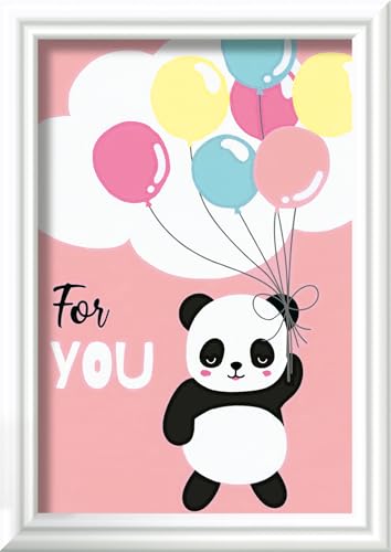 Ravensburger CreArt 20059 - for You - Malen nach Zahlen Panda für Kinder ab 7 Jahre, Malset mit Rahmen, Pinsel und Acrylfarben, Geschenk für Mädchen und Jungen Ravensburger CreArt 20059 - for You - Malen nach Zahlen Panda für Kinder ab 7 Jahre, Malset mit Rahmen, Pinsel und Acrylfarben, Geschenk für Mädchen und Jungen von Ravensburger
