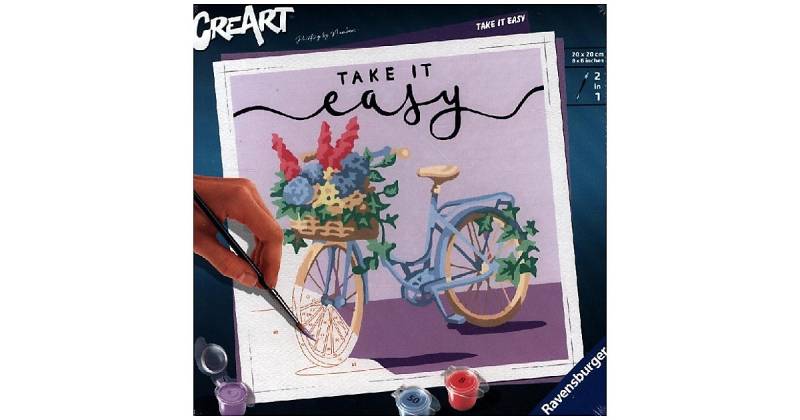 Ravensburger Malen nach Zahlen 20099 - Take it easy - ab 12 Jahren von Ravensburger