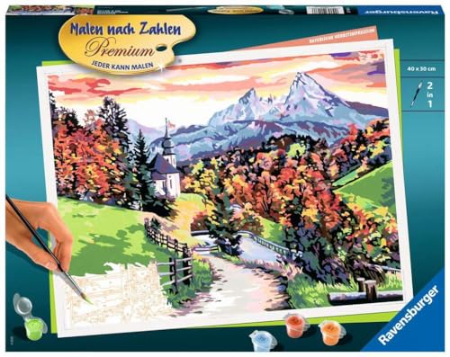 Ravensburger Malen nach Zahlen 20168 – Bayerische Herbstimpression – ab 14 Jahren von Ravensburger