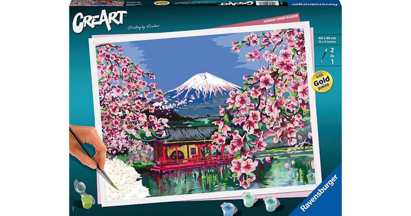 Ravensburger Malen nach Zahlen 20177 - Japanese Cherry Blossom - ab 14 Jahren von Ravensburger