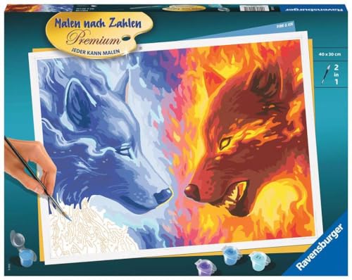Ravensburger Malen nach Zahlen 20181 – Fire & Ice – ab 14 Jahren Ravensburger Malen nach Zahlen 20181 – Fire & Ice – ab 14 Jahren von Ravensburger