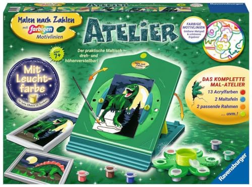 Ravensburger Malen nach Zahlen 20257 - Atelier Dinosaurier Kinder ab 7 Jahren Ravensburger Malen nach Zahlen 20257 - Atelier Dinosaurier Kinder ab 7 Jahren von Ravensburger
