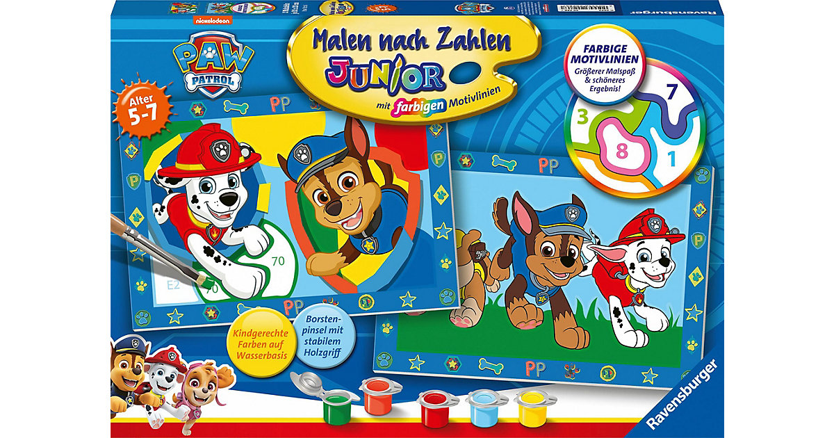 Ravensburger Malen nach Zahlen 20286 - Paw Patrol - Kinder 5-7 Jahre Ravensburger Malen nach Zahlen 20286 - Paw Patrol - Kinder 5-7 Jahre von Ravensburger