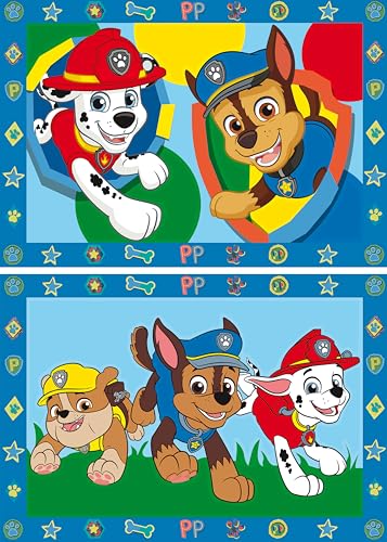 Ravensburger CreArt 20286 - Paw Patrol - Malen nach Zahlen Paw Patrol für Kinder ab 5 Jahre, Malset mit Rahmen, Pinsel und Acrylfarben, Geschenk für Jungen und Mädchen von Ravensburger