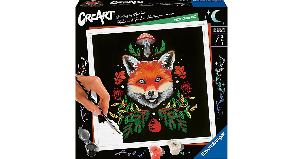 Ravensburger Malen nach Zahlen 23511 - Pixie Cold: Fox - ab 12 Jahren Ravensburger Malen nach Zahlen 23511 - Pixie Cold: Fox - ab 12 Jahren von Ravensburger