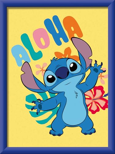 Ravensburger CreArt 23767 - Disney Stitch - Malen nach Zahlen Disney Stitch für Kinder ab 9 Jahre, Malset mit Rahmen, Pinsel und Acrylfarben, Geschenk für Mädchen und Jungen Ravensburger CreArt 23767 - Disney Stitch - Malen nach Zahlen Disney Stitch für Kinder ab 9 Jahre, Malset mit Rahmen, Pinsel und Acrylfarben, Geschenk für Mädchen und Jungen von Ravensburger