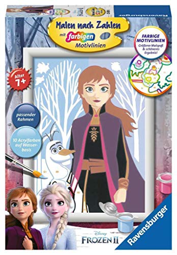Ravensburger Malen nach Zahlen 27699- Anna und Olaf - Für Kinder ab 7 Jahren Ravensburger Malen nach Zahlen 27699- Anna und Olaf - Für Kinder ab 7 Jahren von Ravensburger