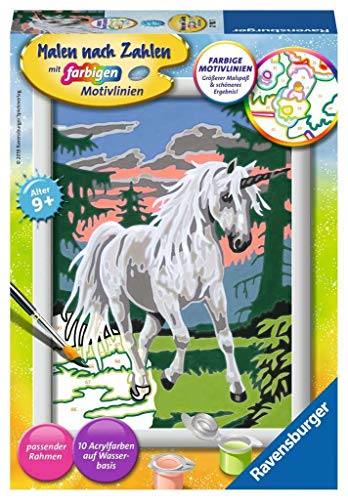 Ravensburger Malen nach Zahlen 27782 -Einhorn - Für Kinder ab 7 Jahren Ravensburger Malen nach Zahlen 27782 -Einhorn - Für Kinder ab 7 Jahren von Ravensburger