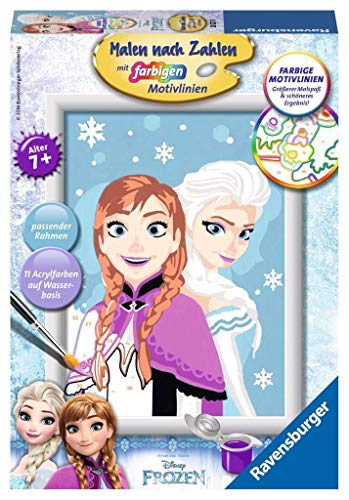 Ravensburger Malen nach Zahlen 280278 - Frozen, white von Ravensburger
