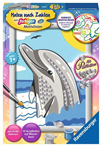 Ravensburger Malen nach Zahlen 28472 - Delfin Ravensburger Malen nach Zahlen 28472 - Delfin von Ravensburger