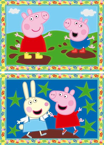 Ravensburger CreArt 28764 - Peppa Pig - Malen nach Zahlen Peppa Wutz für Kinder ab 5 Jahre, Malset mit Rahmen, Pinsel und Acrylfarben, Geschenk für Mädchen und Jungen von Ravensburger