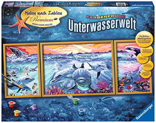 Ravensburger Malen nach Zahlen 28954 - Farbenfrohe Unterwasserwelt - Für Erwachsene und Kinder ab 14 Jahren Ravensburger Malen nach Zahlen 28954 - Farbenfrohe Unterwasserwelt - Für Erwachsene und Kinder ab 14 Jahren von Ravensburger