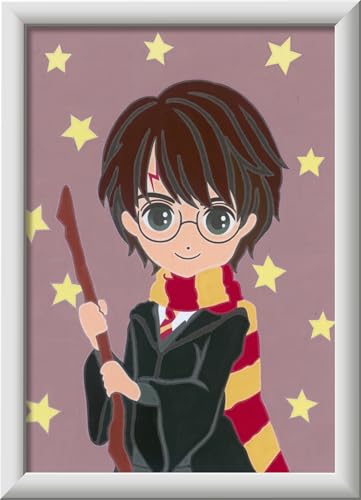 Ravensburger CreArt 29296 - Harry - Malen nach Zahlen Harry Potter für Kinder ab 7 Jahre, Malset mit Rahmen, Pinsel und Acrylfarben, Geschenk für Mädchen und Jungen Ravensburger CreArt 29296 - Harry - Malen nach Zahlen Harry Potter für Kinder ab 7 Jahre, Malset mit Rahmen, Pinsel und Acrylfarben, Geschenk für Mädchen und Jungen von Ravensburger