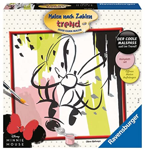 Ravensburger Malen nach Zahlen 29698 - Modern Minnie - Malen nach Zahlen für Erwachsene und Kinder ab 12 Jahren Ravensburger Malen nach Zahlen 29698 - Modern Minnie - Malen nach Zahlen für Erwachsene und Kinder ab 12 Jahren von Ravensburger