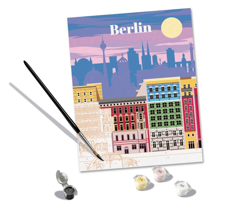 Ravensburger Malen nach Zahlen - CréArt - Berlin Ravensburger-25521 Ravensburger Malen nach Zahlen - CréArt - Berlin Ravensburger-25521 von Ravensburger