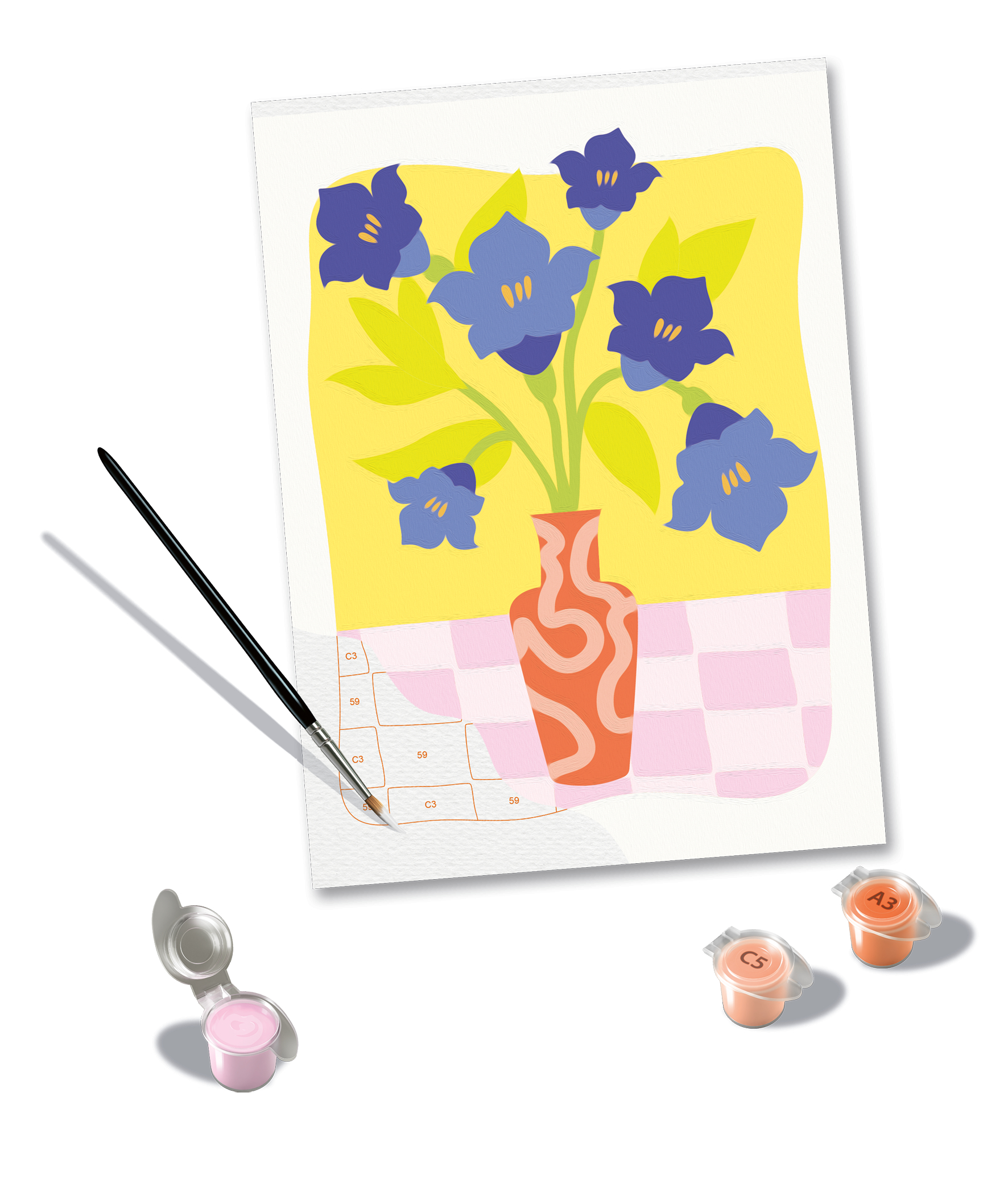 Ravensburger Malen nach Zahlen - CréArt - Blauglöckchen Ravensburger-23139 von Ravensburger