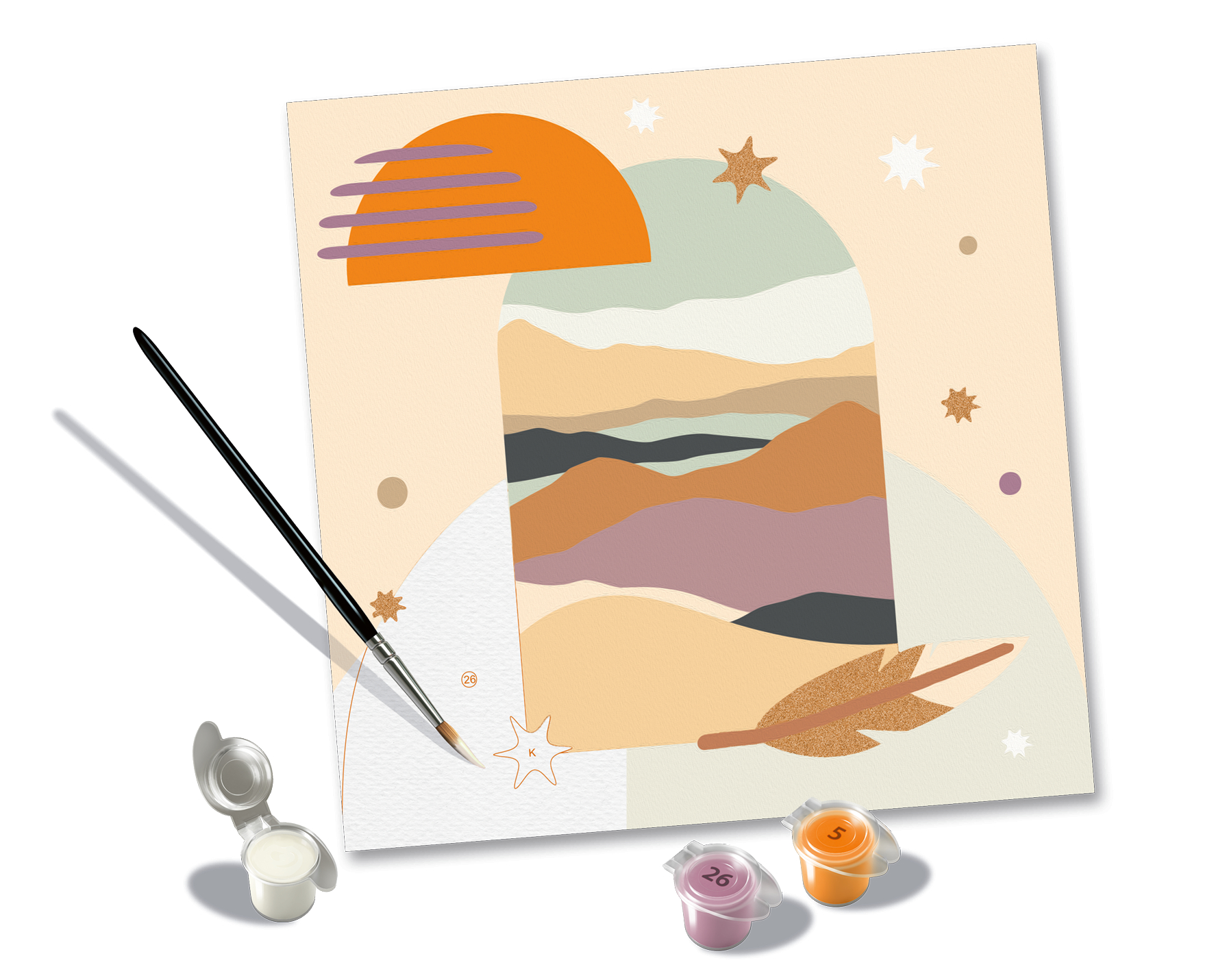 Ravensburger Malen nach Zahlen - CréArt - Boho Ravensburger-23144 von Ravensburger