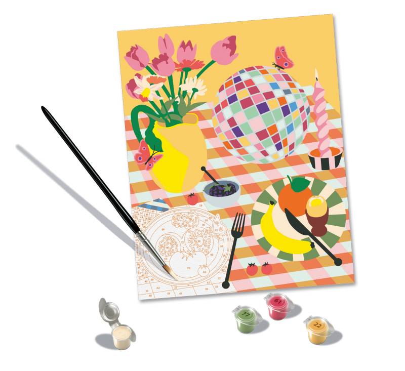 Ravensburger Malen nach Zahlen - CreArt - Disco Vibes - Poppy Magda Ravensburger-23277 Ravensburger Malen nach Zahlen - CreArt - Disco Vibes - Poppy Magda Ravensburger-23277 von Ravensburger