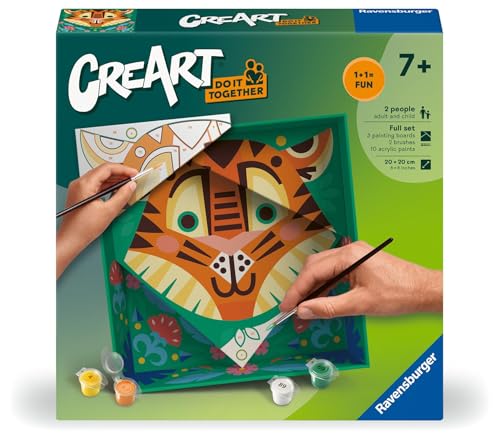 Ravensburger Malen nach Zahlen CreArt Do it Together - Tiger Ravensburger Malen nach Zahlen CreArt Do it Together - Tiger von Ravensburger