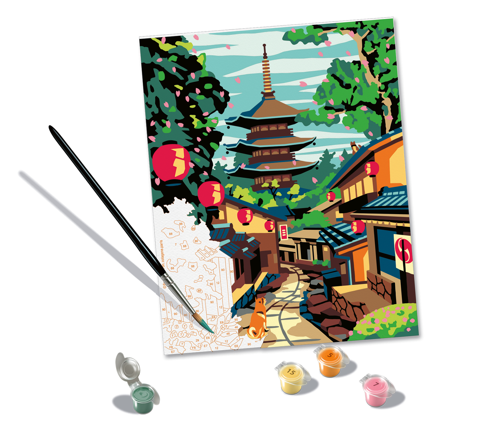 Ravensburger Malen nach Zahlen - CreArt - Japan - Batiste Perron Ravensburger-23276 Ravensburger Malen nach Zahlen - CreArt - Japan - Batiste Perron Ravensburger-23276 von Ravensburger
