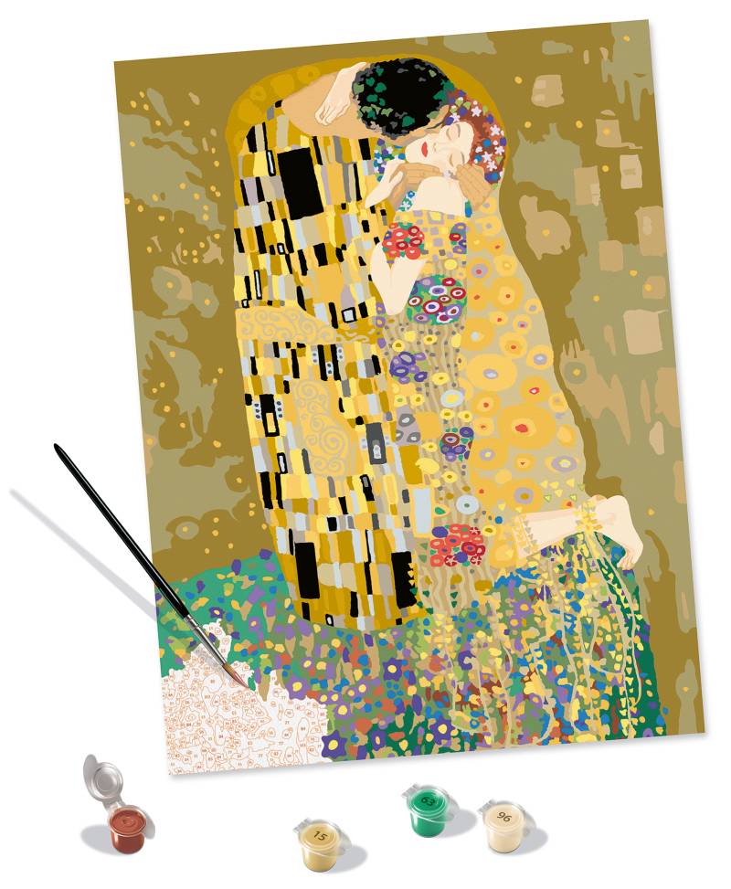Ravensburger Malen nach Zahlen - CréArt - Klimt - Der Kuss Ravensburger-23648 Ravensburger Malen nach Zahlen - CréArt - Klimt - Der Kuss Ravensburger-23648 von Ravensburger