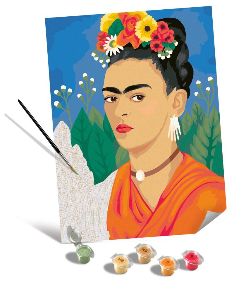 Ravensburger Malen nach Zahlen - CreArt - Leinwand Edition - Frida Kahlo Ravensburger-25525 Ravensburger Malen nach Zahlen - CreArt - Leinwand Edition - Frida Kahlo Ravensburger-25525 von Ravensburger
