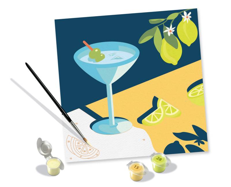 Ravensburger Malen nach Zahlen - CreArt - Mocktail Zitrone Ravensburger-25561 Ravensburger Malen nach Zahlen - CreArt - Mocktail Zitrone Ravensburger-25561 von Ravensburger