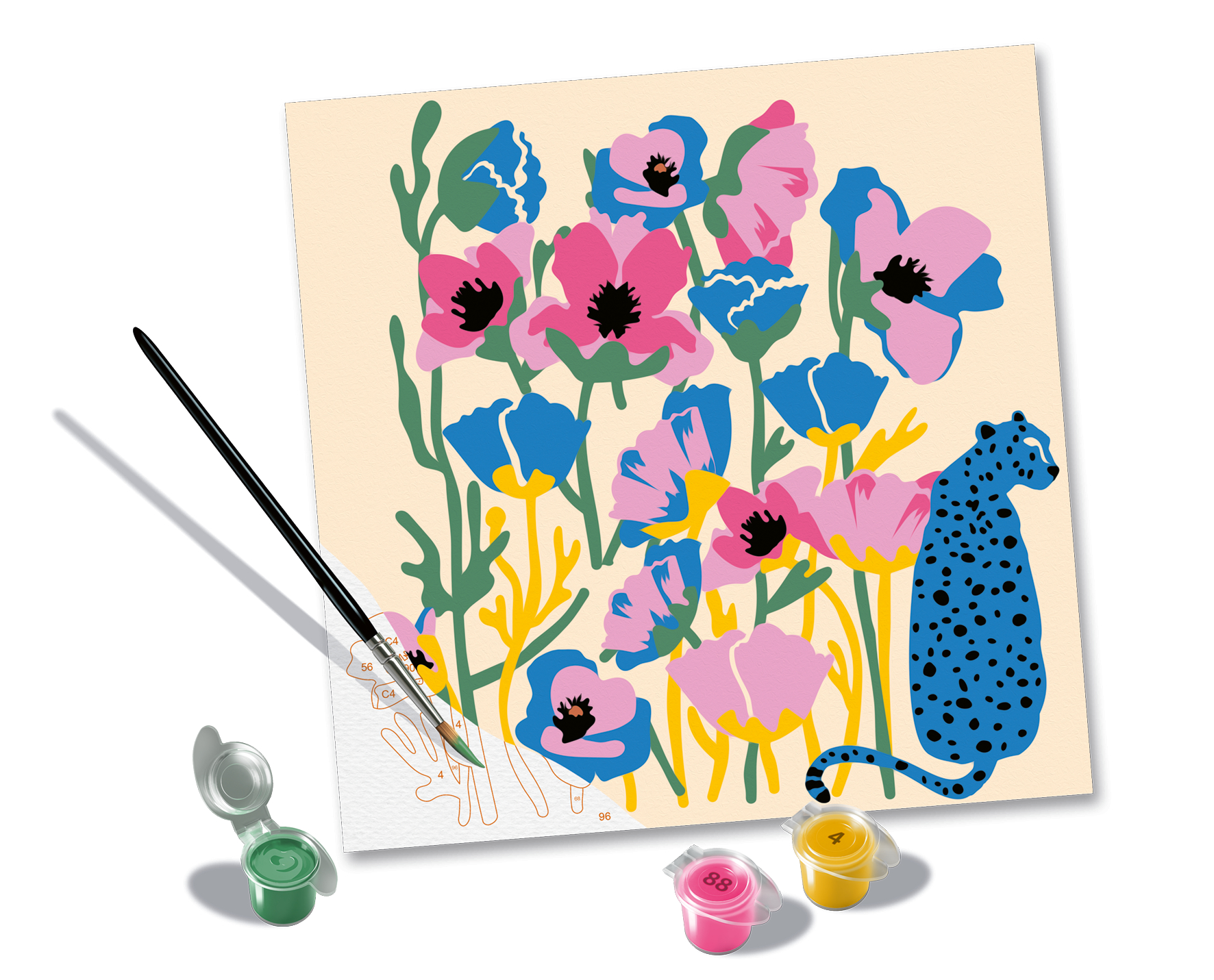 Ravensburger Malen nach Zahlen - CreArt - Mohn - Jolane Edition Ravensburger-23667 von Ravensburger