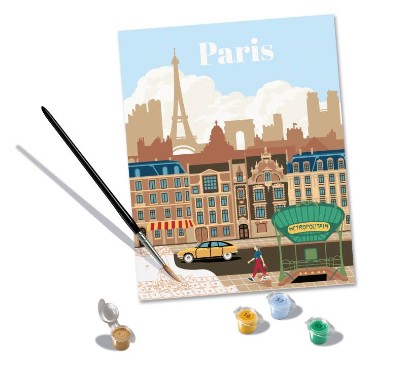 Ravensburger Malen nach Zahlen - CreArt - Paris Ravensburger-23687 Ravensburger Malen nach Zahlen - CreArt - Paris Ravensburger-23687 von Ravensburger