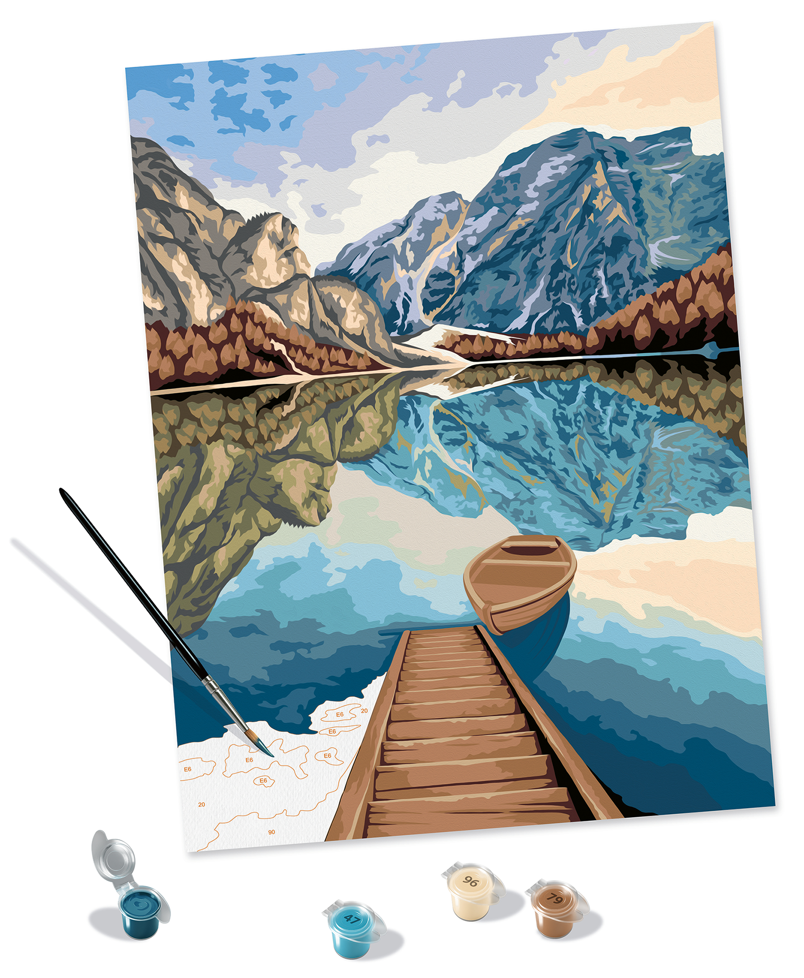 Ravensburger Malen nach Zahlen - CreArt - Seeblick Ravensburger-23612 Ravensburger Malen nach Zahlen - CreArt - Seeblick Ravensburger-23612 von Ravensburger