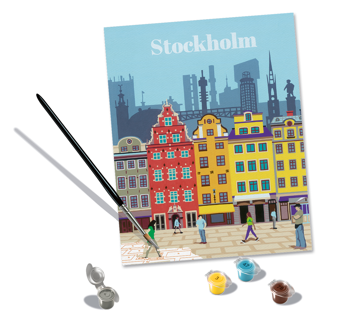 Ravensburger Malen nach Zahlen - CreArt - Stockholm Ravensburger-23520 von Ravensburger