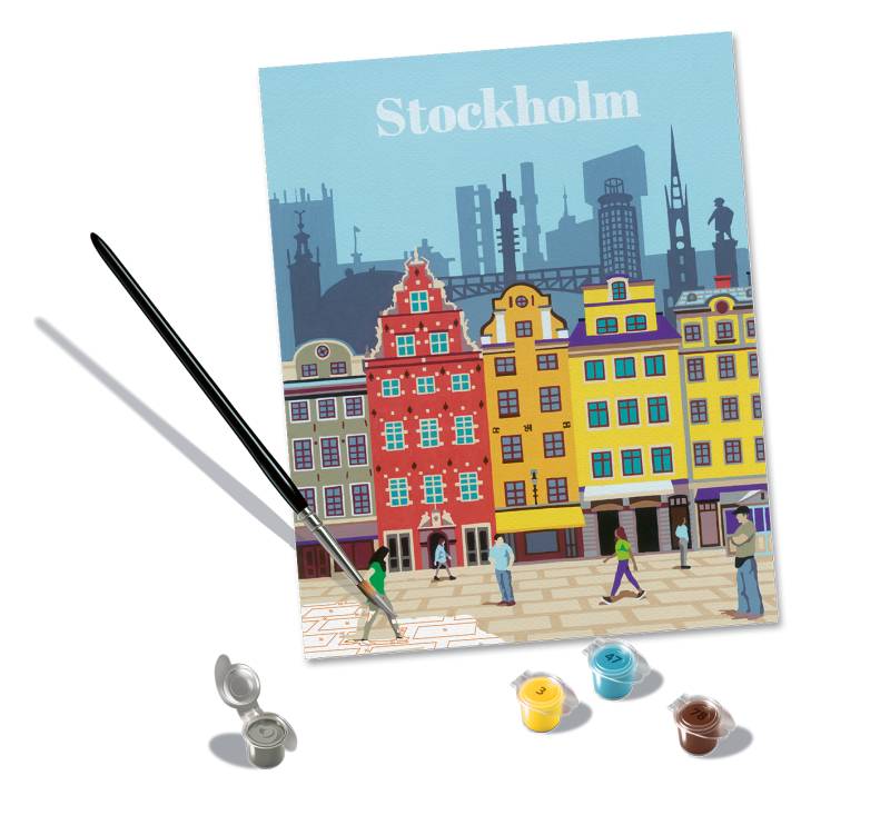 Ravensburger Malen nach Zahlen - CreArt - Stockholm Ravensburger-23520 Ravensburger Malen nach Zahlen - CreArt - Stockholm Ravensburger-23520 von Ravensburger