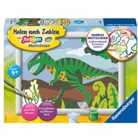 CreArt, Malen nach Zahlen Kinder - Hungriger Dinosaurier von Ravensburger Verlag GmbH