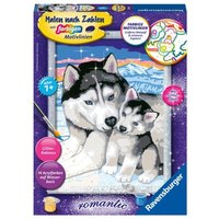 Ravensburger - Malen nach Zahlen - Husky Kuss Ravensburger - Malen nach Zahlen - Husky Kuss von Ravensburger