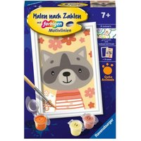 CreArt, Malen nach Zahlen Kinder - Lieber Waschbär CreArt, Malen nach Zahlen Kinder - Lieber Waschbär von Ravensburger Verlag GmbH